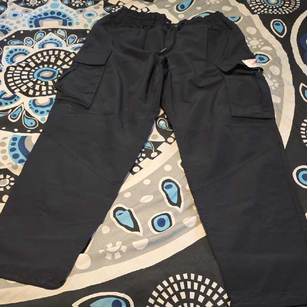 Jordan Black Cargo Pants